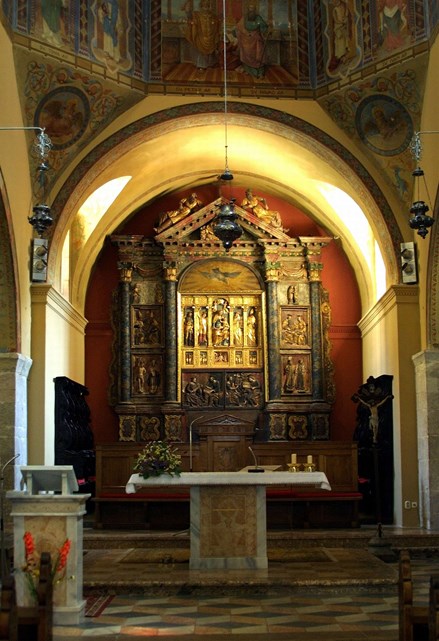 Detalj glavnog oltara