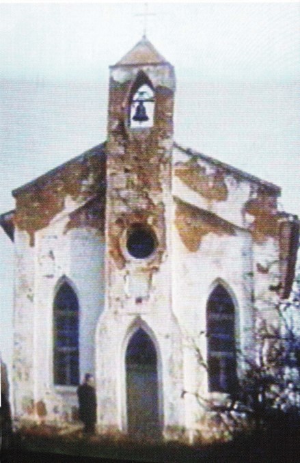 Kapela Sv. Duh sagrađena 1910. godine (porušena 1960.)