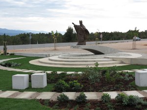 39. A monument to Pope John Paul II 