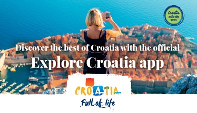 Mobilna aplikacija Explore Croatia