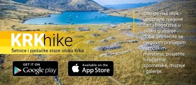 Krk hike - besplatna aplikacija