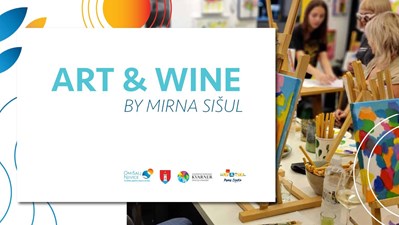 Art & wine event by Mirna Sišul